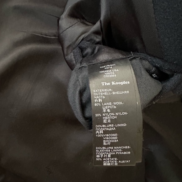 KOOPLES men’s wool jacket - Picture 12 of 12